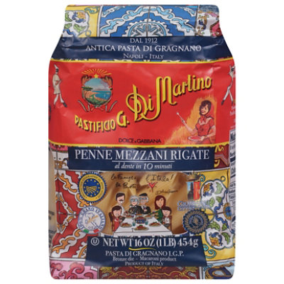 Pastificio G. Di Martino Pasta Penne Mezzani Rigate - 16 Oz - Image 3