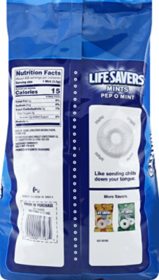 Life Savers Hard Candy Pep O Mint Party Size Bag - 50 Oz - Image 3