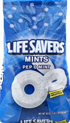 Life Savers Hard Candy Pep O Mint Party Size Bag - 50 Oz - Image 2