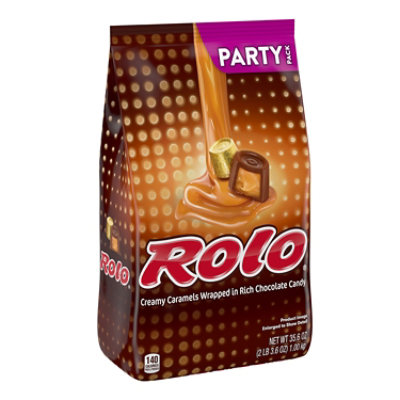 Rolo Creamy Caramels In Rich Chocolate Candy Party Pack - 35.6 Oz - Image 2