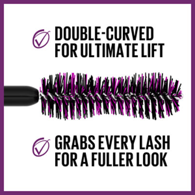 Maybelline The Falsies Lash Lift Waterproof Mascara Eye Makeup Very Black - 0.29 Fl. Oz. - Image 2