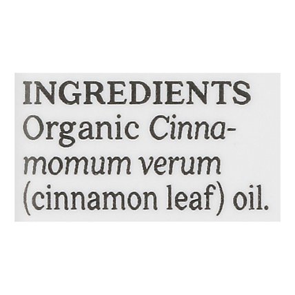 Aura Cacia Essential Oil Organic Cinnamon Leaf - 0.25 Fl. Oz. - Image 4