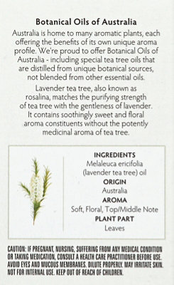 Aura Cacia Essential Oil Pure Soothing Lavender Tea Tree - 0.5 Fl. Oz. - Image 3
