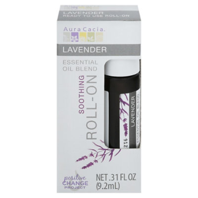 Aura Cacia Oil Essential Roll Lavender - 0.31 Oz - Image 3