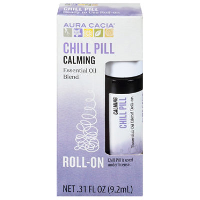 Aura Cacia Oil Essential Roll Chill Pill - 0.31 Oz - Image 3