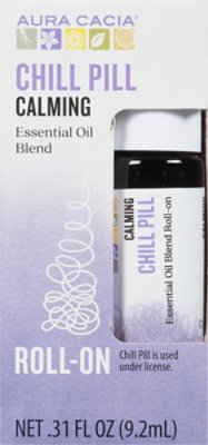 Aura Cacia Oil Essential Roll Chill Pill - 0.31 Oz - Image 2