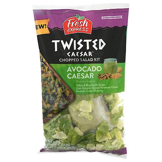 Fresh Express Avocado Caesar Chopped Salad Kit - 9.7 Oz