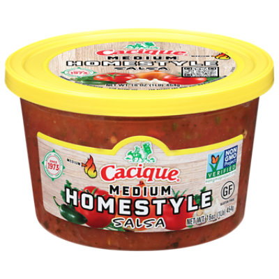 Cacique Homstyle Salsa Medium - 16 Oz