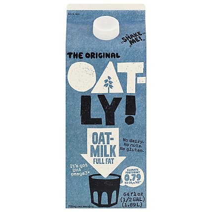 Oatly Milk Oat Full Fat - 64 Oz - Image 1