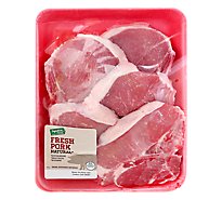 Signature Farms Pork Loin Center Cut Chops Bone In - 2.25 Lbs