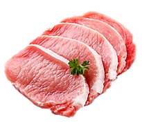 Pork Sirloin Chops Boneless - 1.25 Lbs