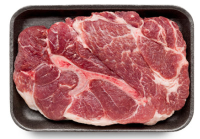 Pork Shoulder Blade Steak Bone In - 1.75 Lb - Image 1