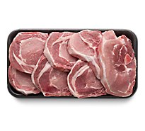 Pork Loin Assorted Chops Bone In Value Pack - 4.75 Lbs