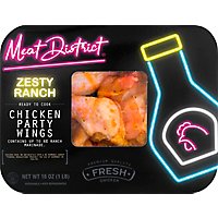 Meat District Zesty Ranch Chicken Party Wings - Lb - Image 2