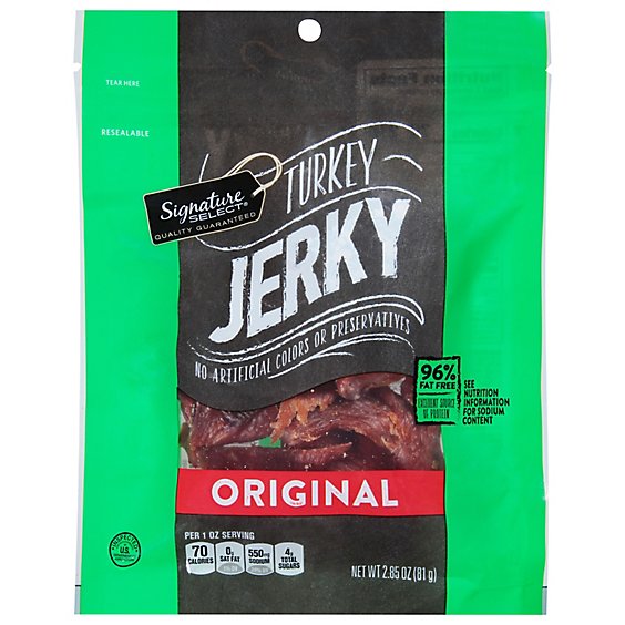 Signature Select Jerky Turkey - 2.85 Oz
