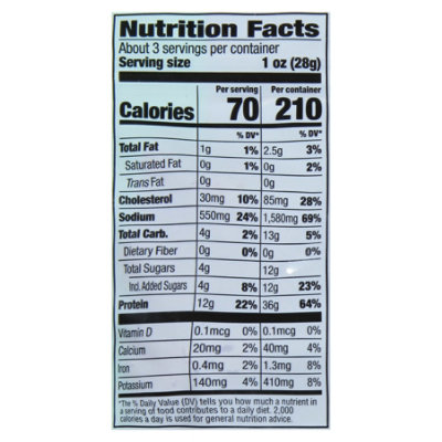 Signature SELECT Jerky Turkey - 2.85 Oz - Image 4