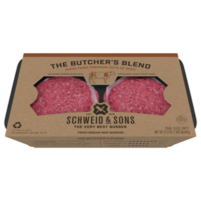 Schweid And Sons Butchers Blend Ultra Premium Hamburger - 1.325 Lb - Image 3