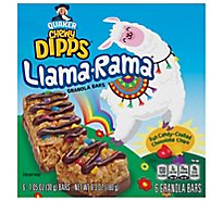 Quaker Chewy Dipps Llama-Rama Chocolate Chip - 6.3 Oz