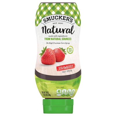 Smuckers Natural Fruit Spread Strawberry - 19 Oz - Image 3