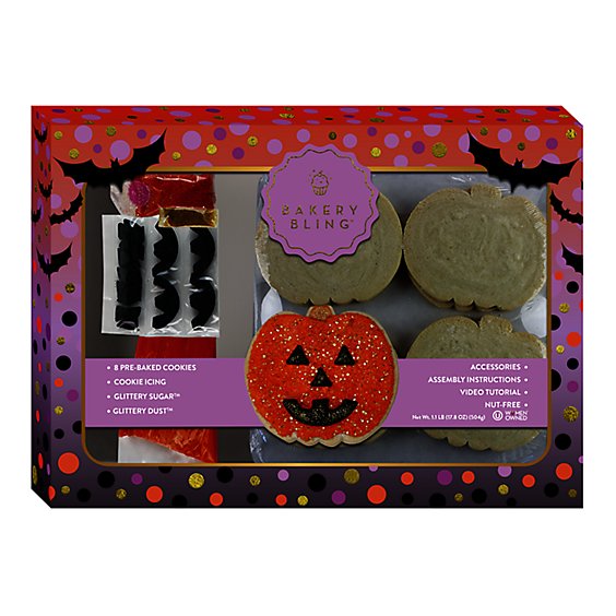Bakery Bling Fall Pumpkin Designer Cookie Kit - 14.36 Oz