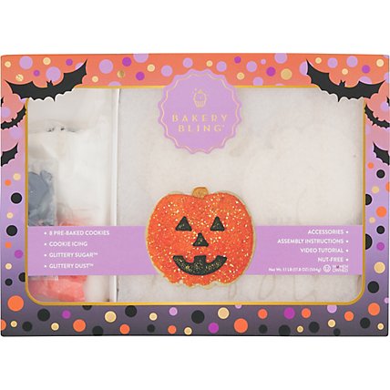 Bakery Bling Halloween Jack O Lantern Designer Cookie Kit - 14.72 Oz - Image 2