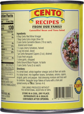 Cento Beans Cannellini - 19 Oz - Image 5