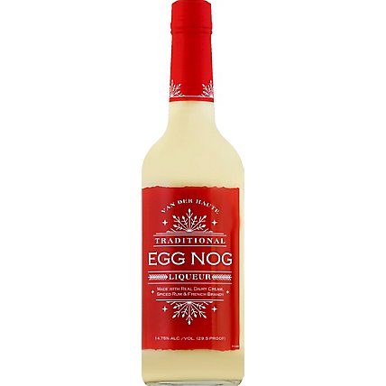 Van Der Haute Liqueur Egg Nog Traditional - 750 Ml - Image 2