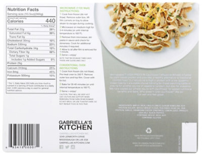 Gabriella Fettucine Al Cauli Hi Pro - 10.5 Oz - Image 2