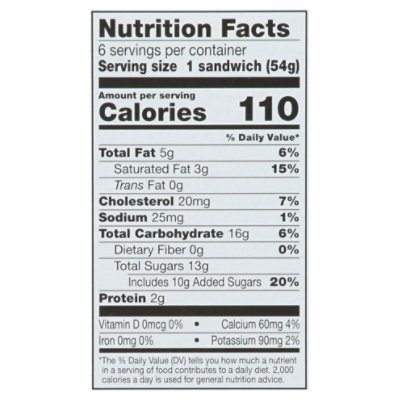 Signature SELECT Ice Cream Sandwich Eggnog - 6-3.5 Fl. Oz. - Image 3