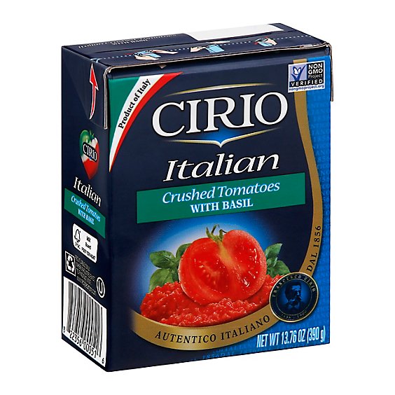 Zichtbaar alarm Grappig Cirio Tomatoes Crushed Italian With Basil - 13.76 Oz - Tom Thumb