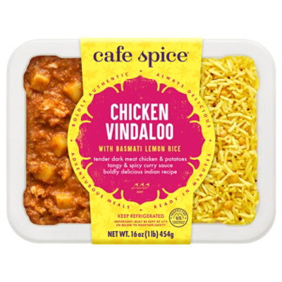 Cafe Spice Chicken Vindaloo - 16 Oz - Image 1