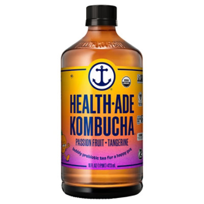 Health Ade Kombucha Passionfruit Tangerine - 16 Fl. Oz. - Image 3