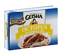 Geisha Octopus In Sunflower Oil - 3.75 Oz