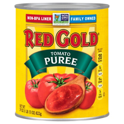 Red Gold Tomato Puree - 29 Oz - Image 3