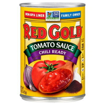 Red Gold Tomato Sauce Chili Ready - 15 Oz - Image 1