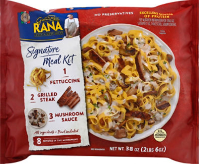 Rana Meal Steak Fettuccine W/Mushroom Sauce - 38 Oz - Image 2