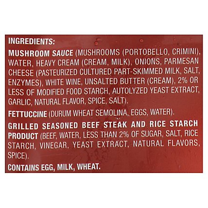 Rana Meal Steak Fettuccine W/Mushroom Sauce - 38 Oz - Image 5