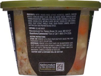 Panera Bread Chicken Noodle Soup - 16 Oz - Image 7