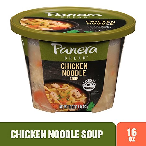 Panera Bread Soup Low Fat Chicken Noodle - 16 Oz