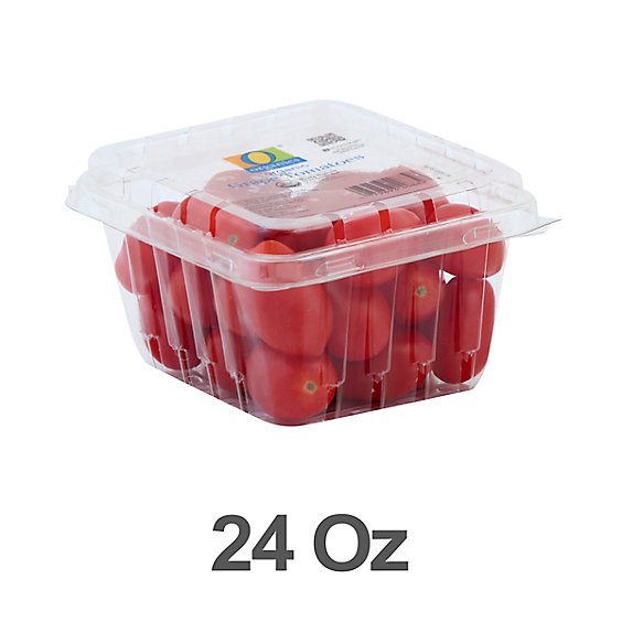 O Organics Tomatoes Grape - 24 Oz