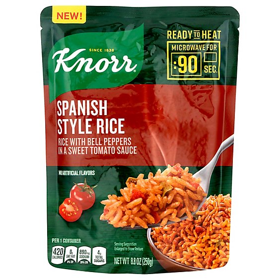 Knorr Rice Ready To Heat Spanish Style - 8.8 Oz