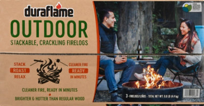 Duraflame Outdoor Firelogs - 3 Count - Image 2