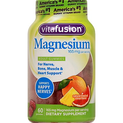 Vitafusion Magnesium Gummies - 60 Count - Image 2