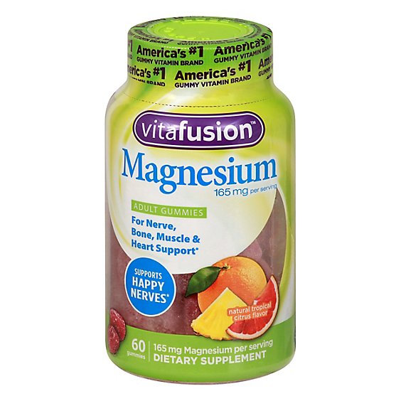 Vitafusion Magnesium Gummies - 60 Count