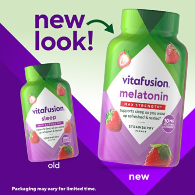 Vitafusion Melatonin - 100 Count - Image 2