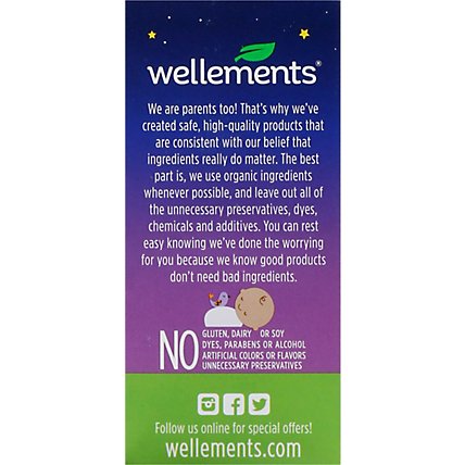 Wellements Organic Gripe Water Nighttime 1 Month+ - 4 Fl. Oz. - Image 5