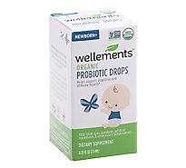 Wellements Probiotic Drops Organic - .25 Oz