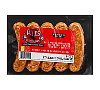 Hills Italian Sausage Links Hot - 16 Oz