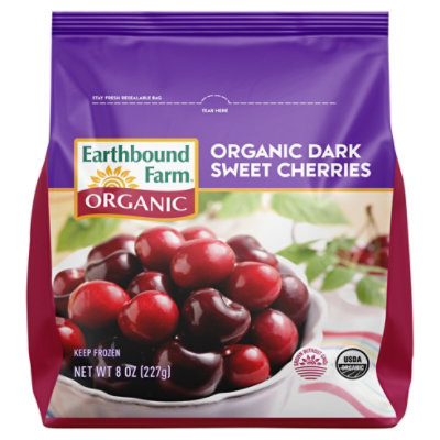 Earthbound Farm Organic Dark Sweet Cherries - 8 Oz - Image 2