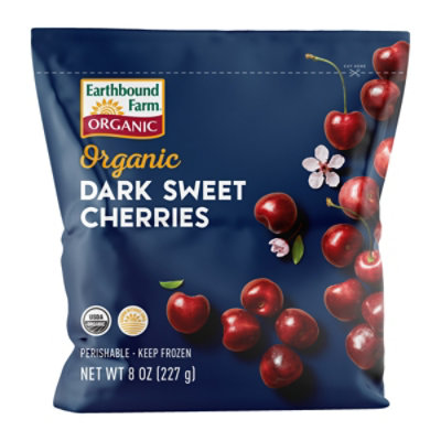 Earthbound Farm Organic Dark Sweet Cherries - 8 Oz - Image 1